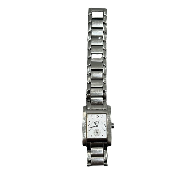 ESQ. ESQUIRE STAINLESS STEEL WATCH - Picture 6 of 11